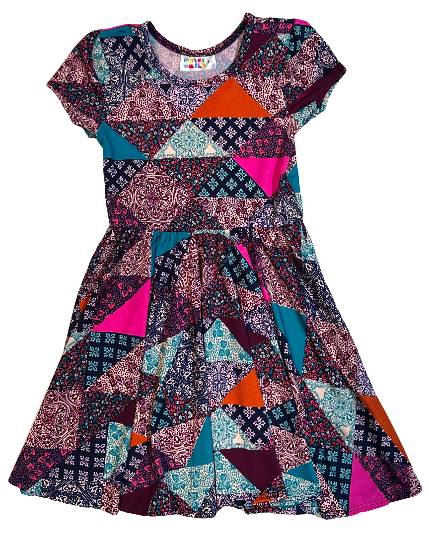 Sally’s Patchwork Cap Dress 🖤🎃