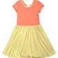 Peachy Sunshine Cap Dress