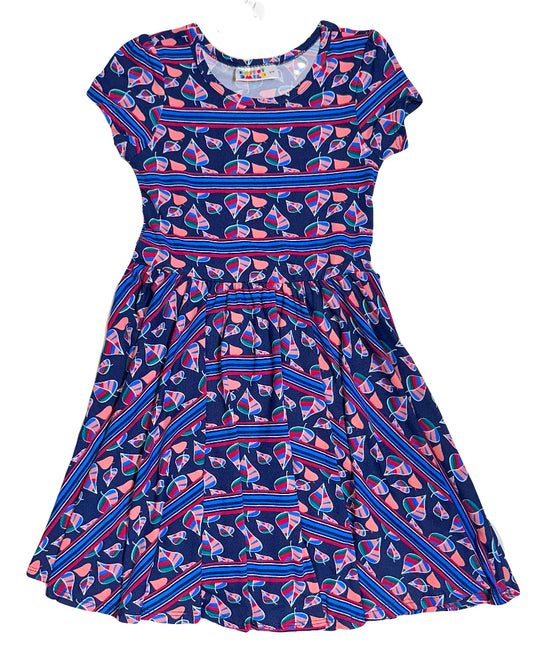 Autumn Breeze Cap Dress 🍂💙