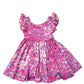 Pretty Pink Cheetah Empire Dress