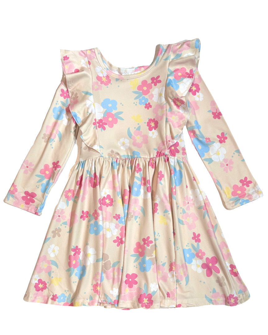 Blossom Breeze Ruffle Dress 🌸✨🌼