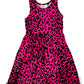 HOT PINK Cheetah Tank Dress