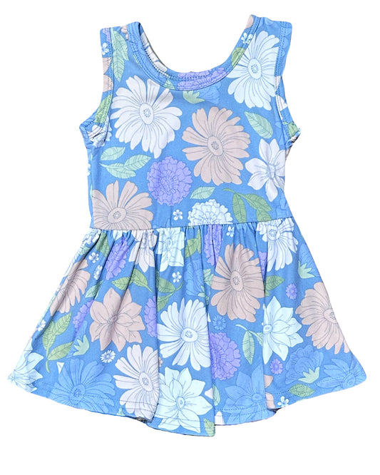 Purple Petal Daydream Tank Dress