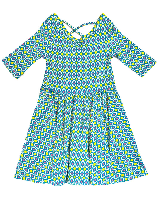 Kaleidoscope Dreams Ballerina Dress 🌈✨