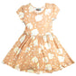 Ivory Blossom Cap Dress