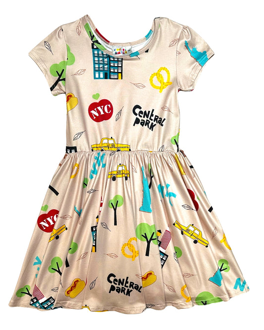 Big Apple Adventure Cap Dress