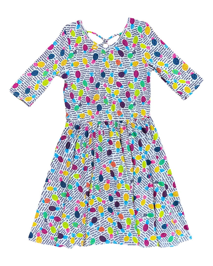 Pineapple Pop Ballerina Dress