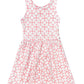 Princess Pink and White Tank Dress