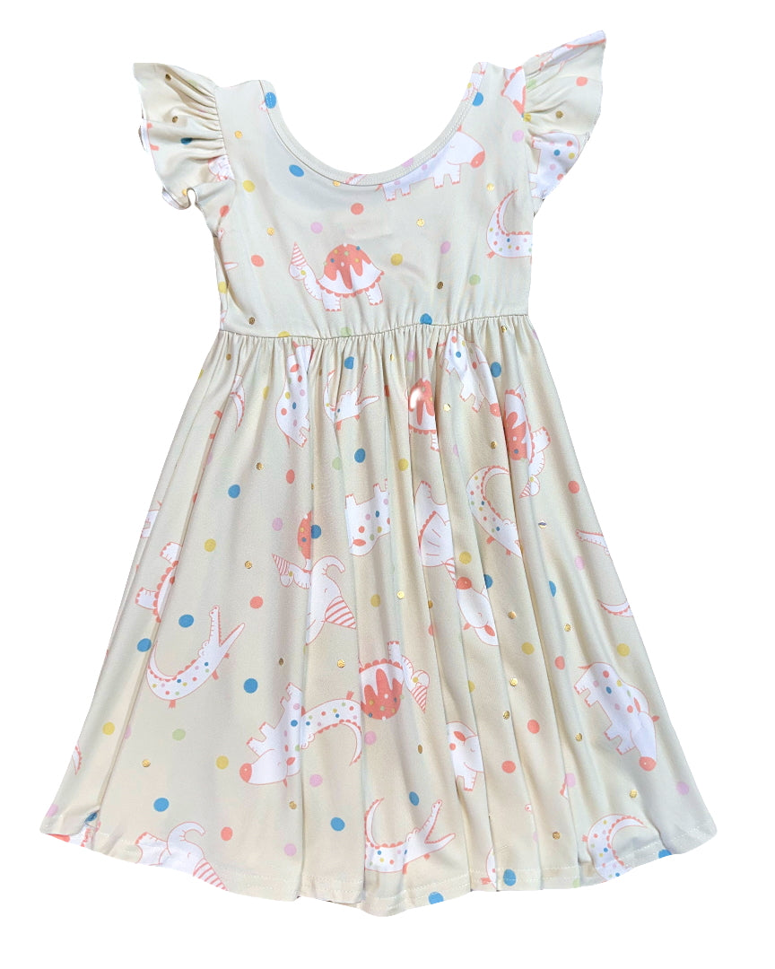 Zoo Party Empire Dress! 🎉🐘🦒