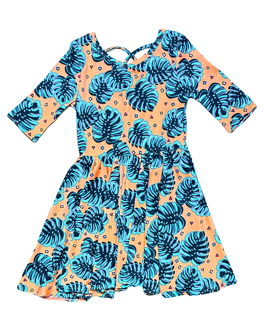 Tropical Twist Ballerina Dress