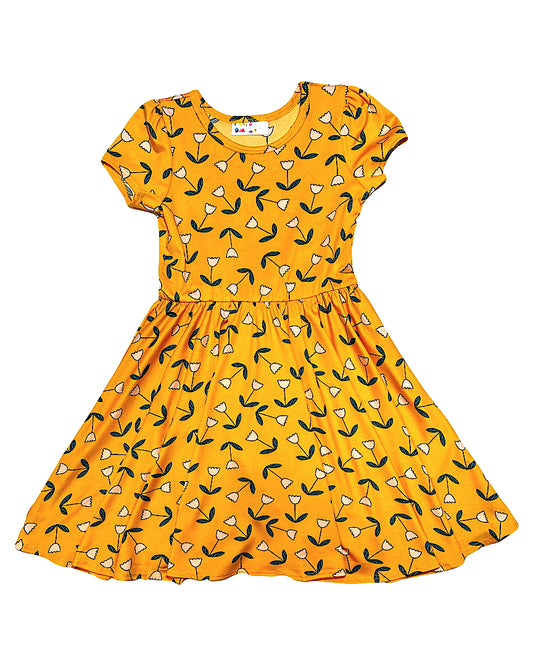 Tulip Charm Cap Dress