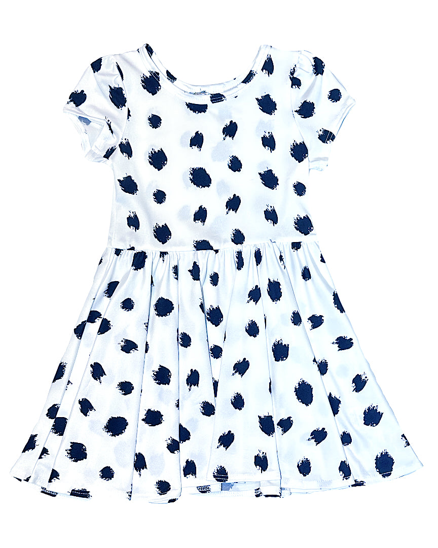 Dalmatians Cap Dress 3/4