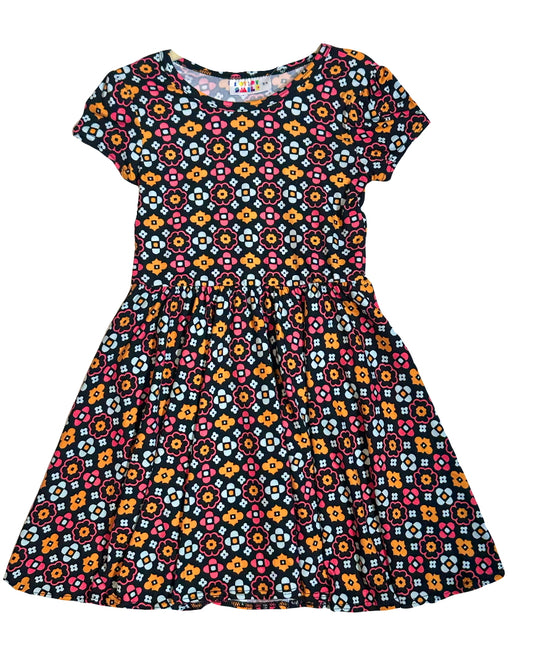Boho Blossom Cap Dress