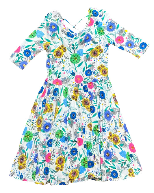 🌸 Garden Whirl Ballerina Dress 🌸