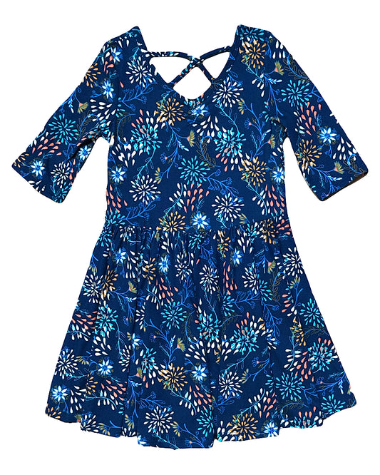 Midnight Meadow Magic Ballerina Dress