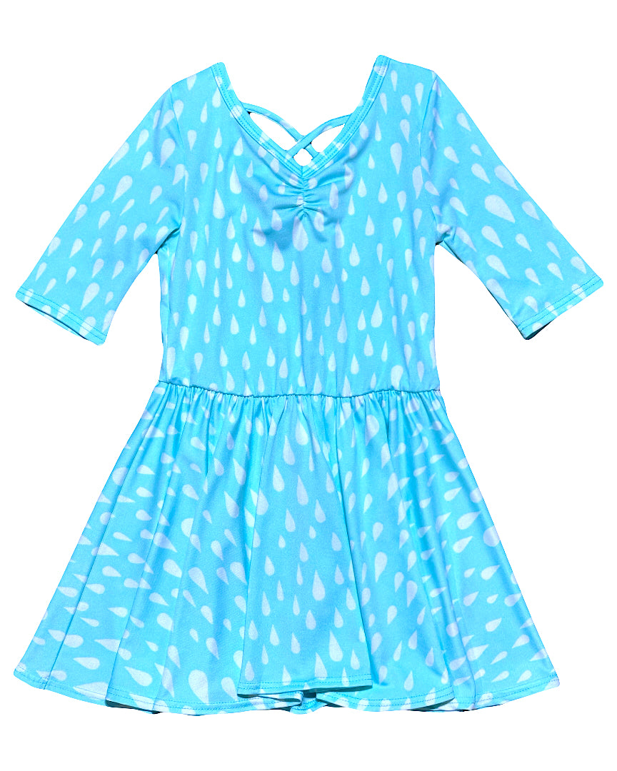 ✨ Raindrop Sparkle Ballerina Dress