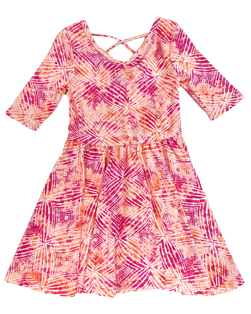 Sunset Spark Ballerina Dress 🌅✨