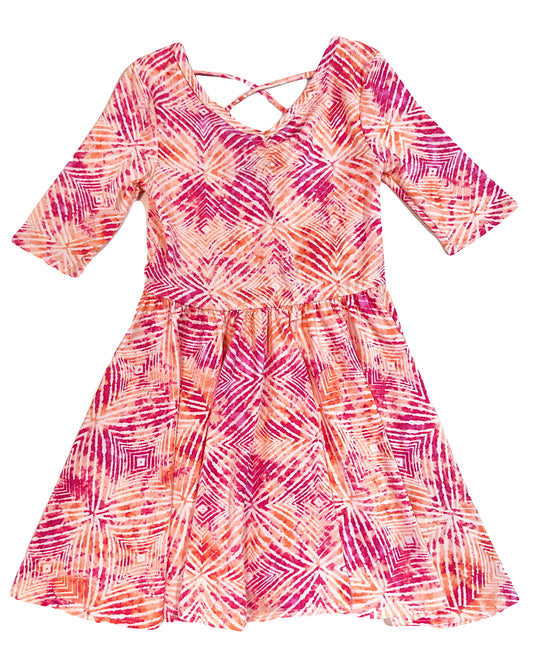 Sunset Spark Ballerina Dress 🌅✨