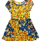 Golden Meadow Cap Dress