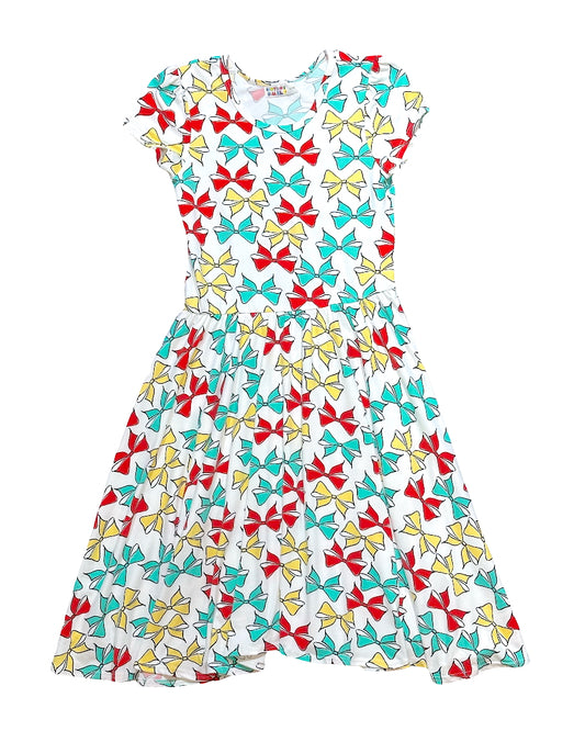 🎀 Bow-tiful Day Cap Dress 🎀