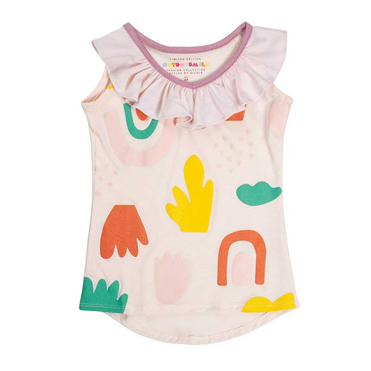 Abstract Print Top