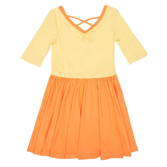 Vivid Citrus Ballerina Dress