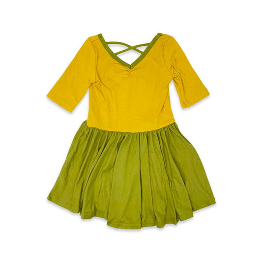 Mustard Pear Ballerina Dress