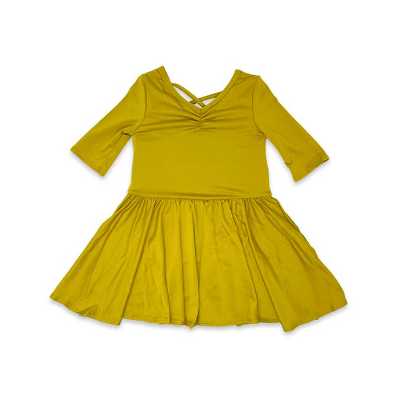 Corn Yellow Ballerina Dress