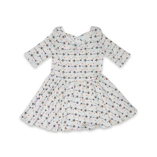 Array of Arrows Ballerina Dress