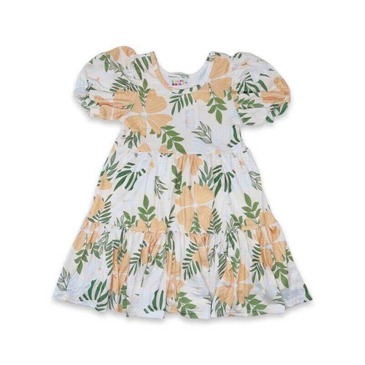 Flowers and Vines Tier Dress
