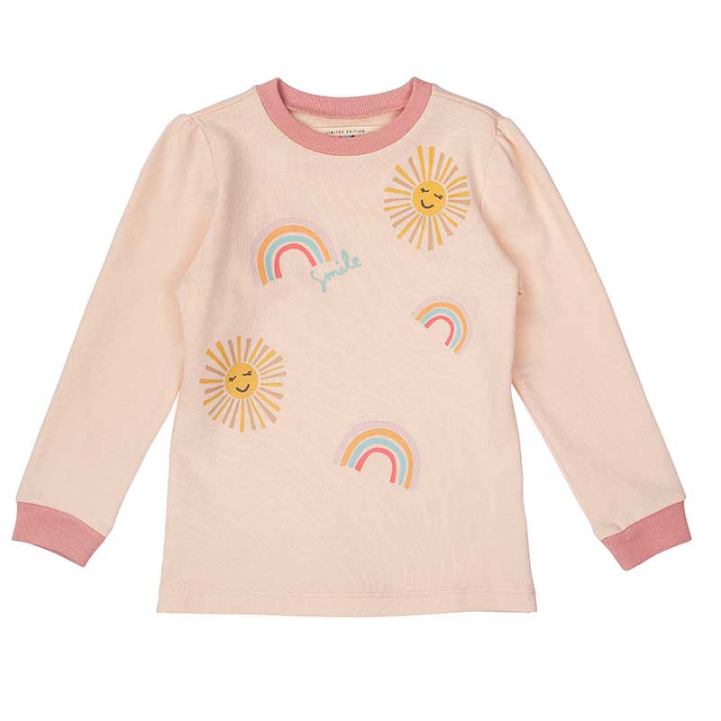 Rainbow And Smiles Crewneck