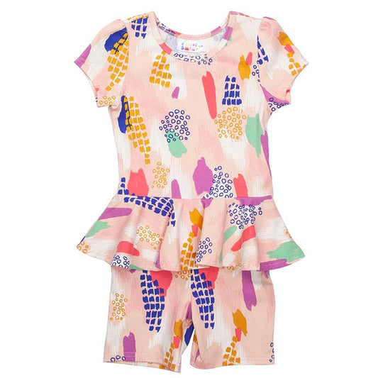 Splashes Dashes And Dots Romper