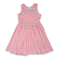 Pink Gingham Tank Dress