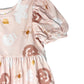 PEACHY PUMPKINS TIER DRESS