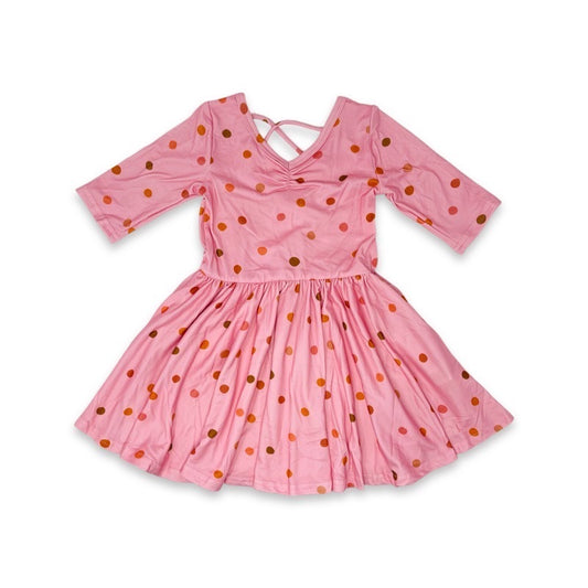 Bubblegum Dot Ballerina Dress