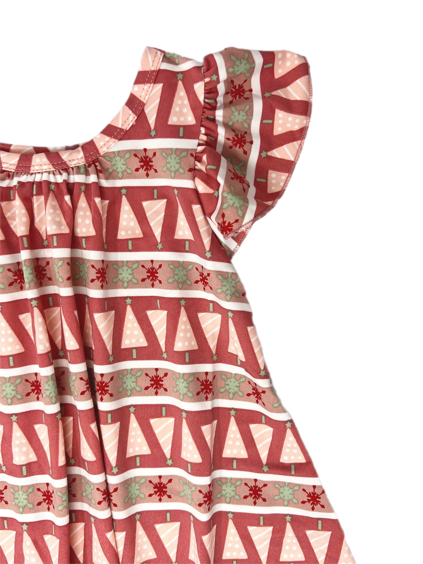 A Red Jolly Good Time Swing Dress