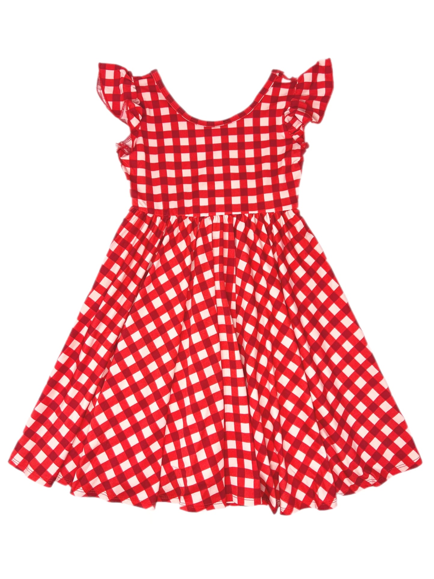 Red Ribbon Empire Dress