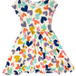 Cheerful Hearts Cap Dress (FINAL SALE)