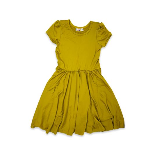 Golden Cap Dress