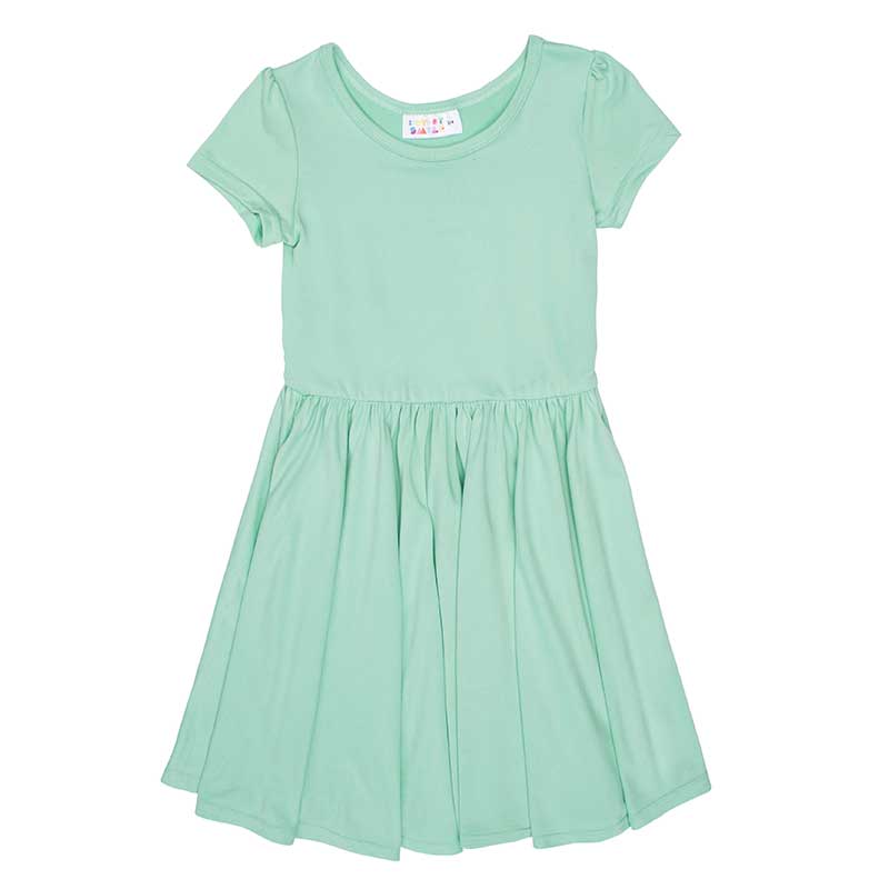 Island Green Cap Dress