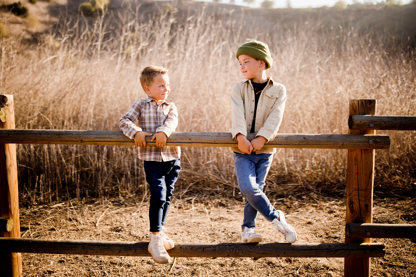 Golden Boys Long Sleeve Button-Up