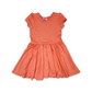 Orange Cap Dress