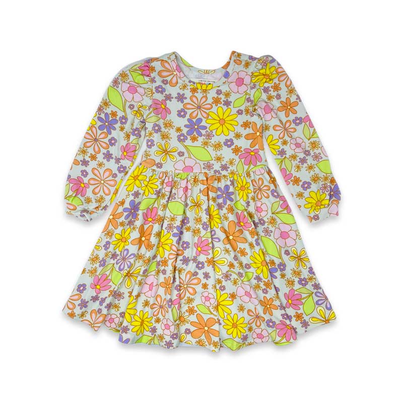 Sherbet Fields Floral Dress